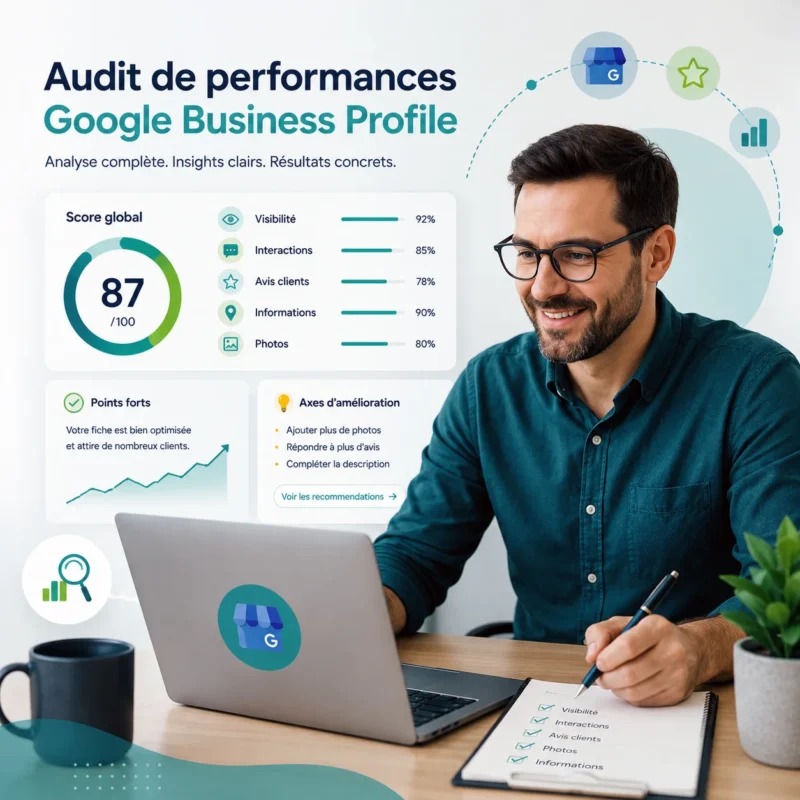 Audit de performances Google Business Profile Audit de performances Google Business Profile