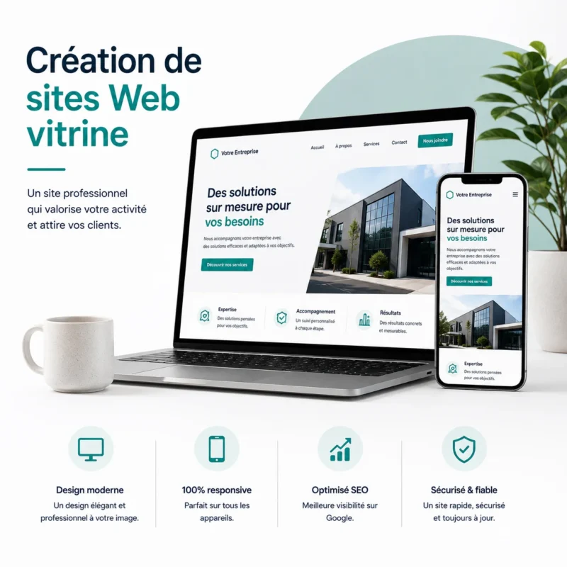 Création de sites Web vitrine