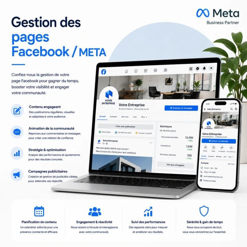 Gestion des pages Facebook-META Gestion des pages Facebook-META