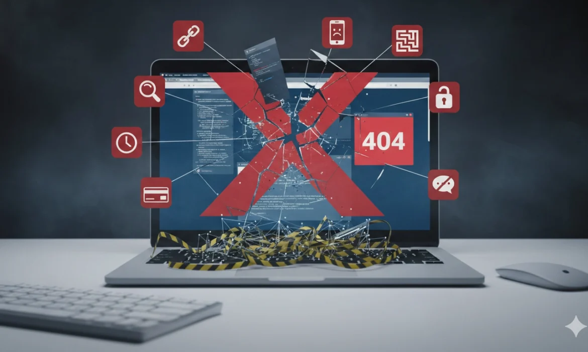 erreurs création site web -my business care